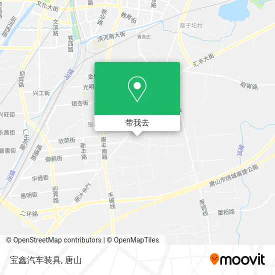 宝鑫汽车装具地图