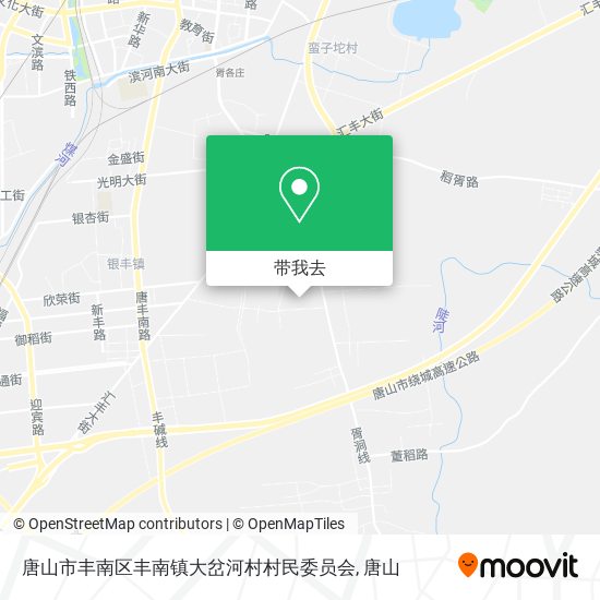 唐山市丰南区丰南镇大岔河村村民委员会地图