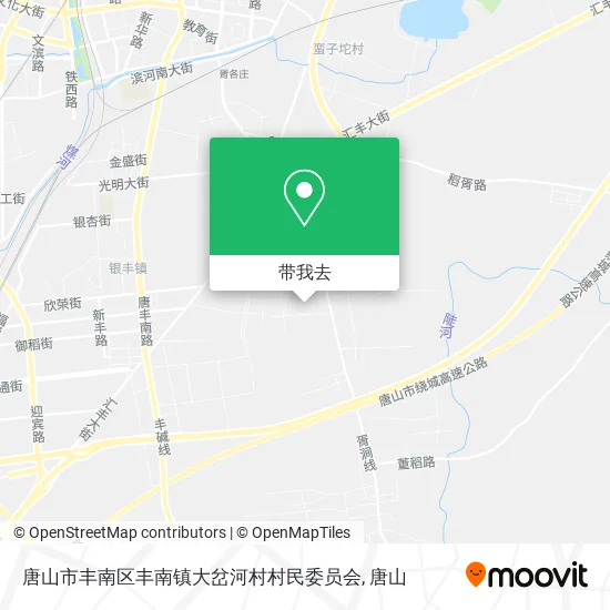 唐山市丰南区丰南镇大岔河村村民委员会地图