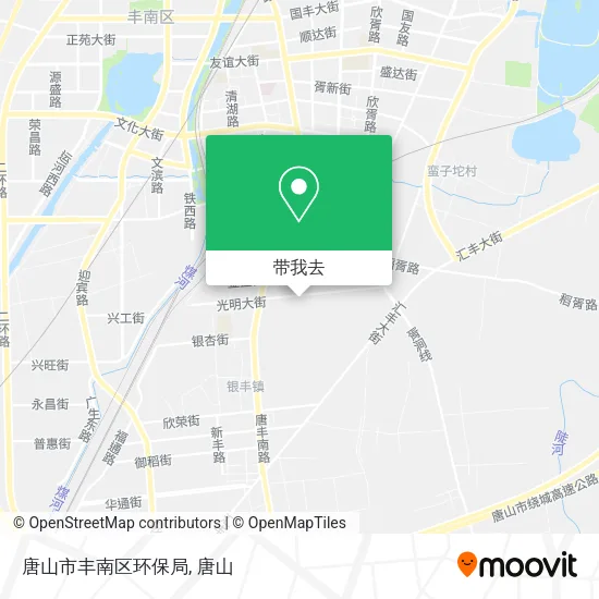 唐山市丰南区环保局地图