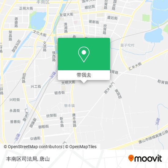 丰南区司法局地图