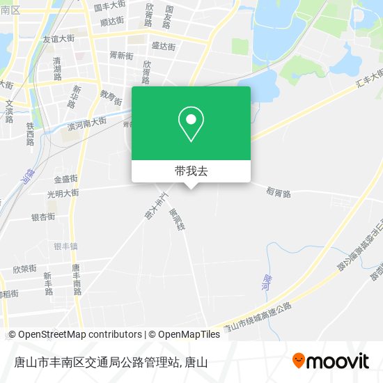 唐山市丰南区交通局公路管理站地图