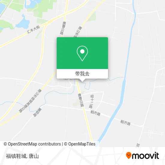 福镇鞋城地图