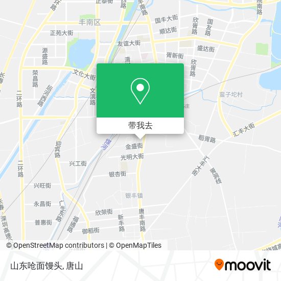 山东呛面馒头地图