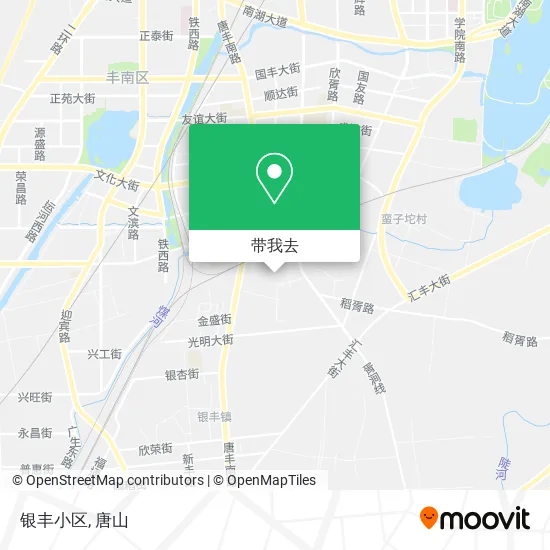 银丰小区地图