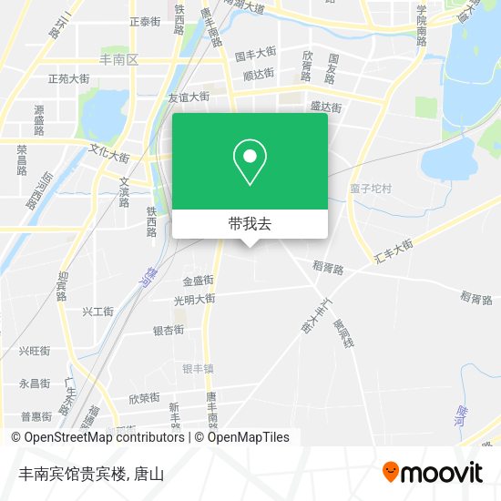 丰南宾馆贵宾楼地图
