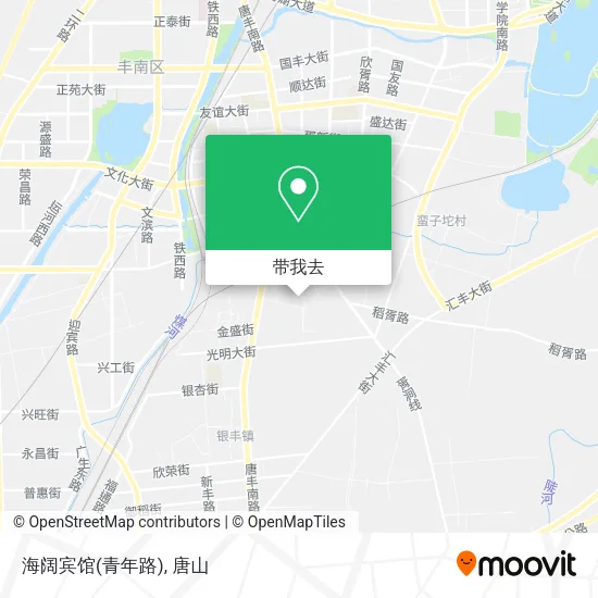 海阔宾馆(青年路)地图