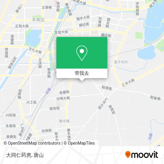 大同仁药房地图