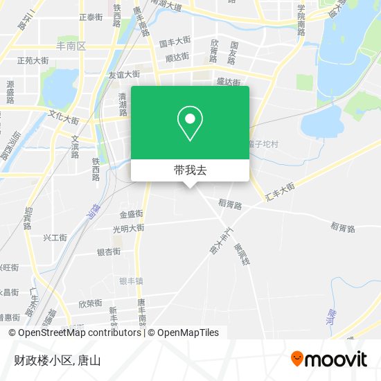 财政楼小区地图