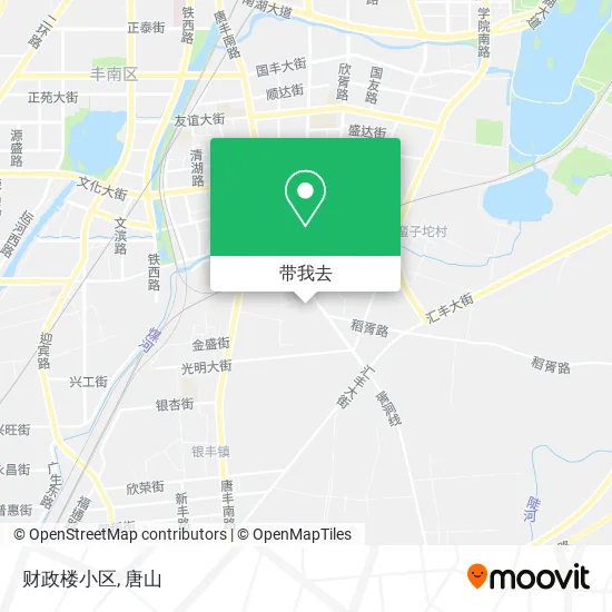 财政楼小区地图