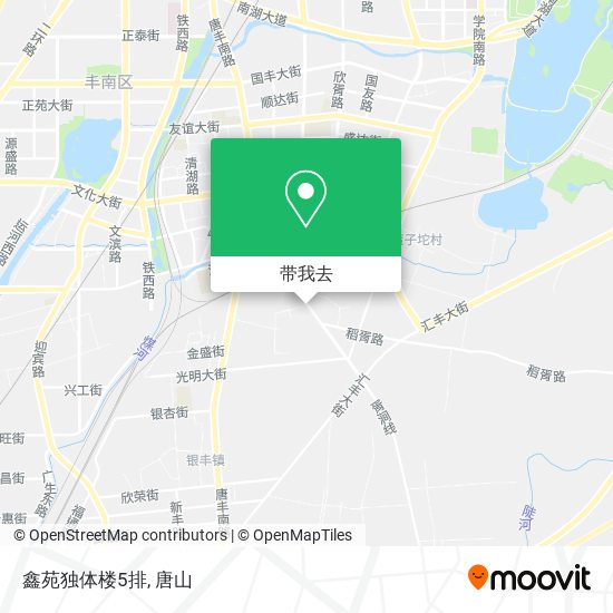 鑫苑独体楼5排地图