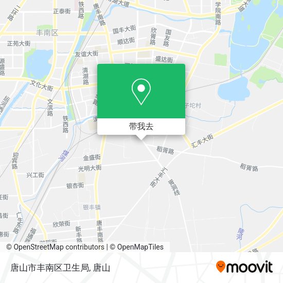 唐山市丰南区卫生局地图