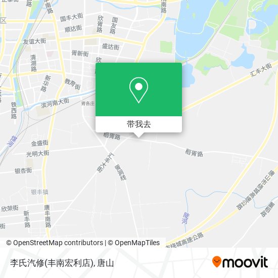 李氏汽修(丰南宏利店)地图