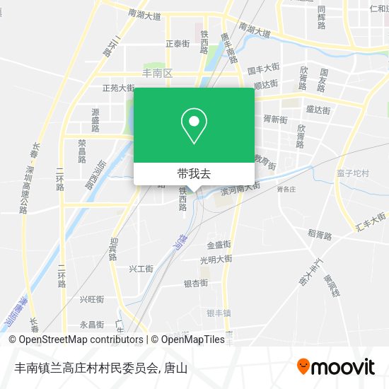 丰南镇兰高庄村村民委员会地图