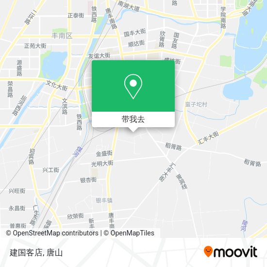 建国客店地图