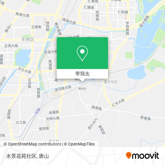 水景花苑社区地图