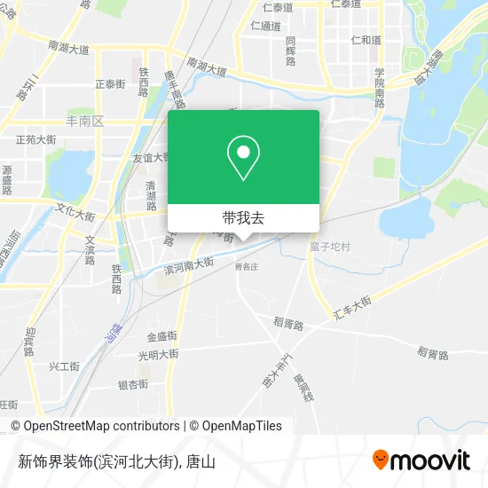 新饰界装饰(滨河北大街)地图