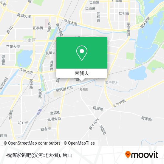 福满家粥吧(滨河北大街)地图