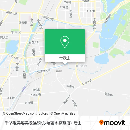千哆啦美容美发连锁机构(丽水馨苑店)地图