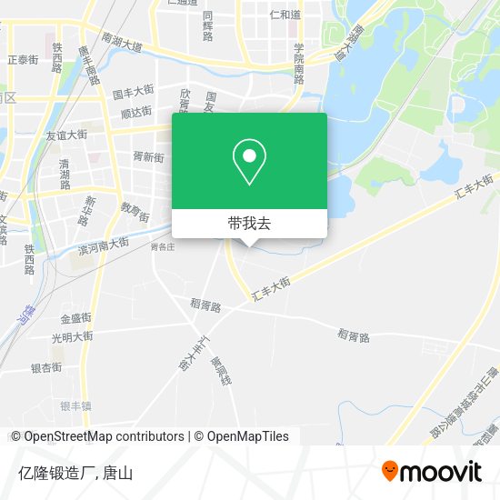 亿隆锻造厂地图