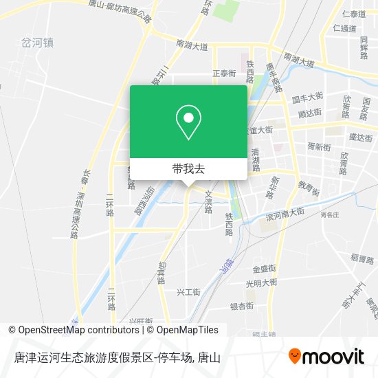 唐津运河生态旅游度假景区-停车场地图