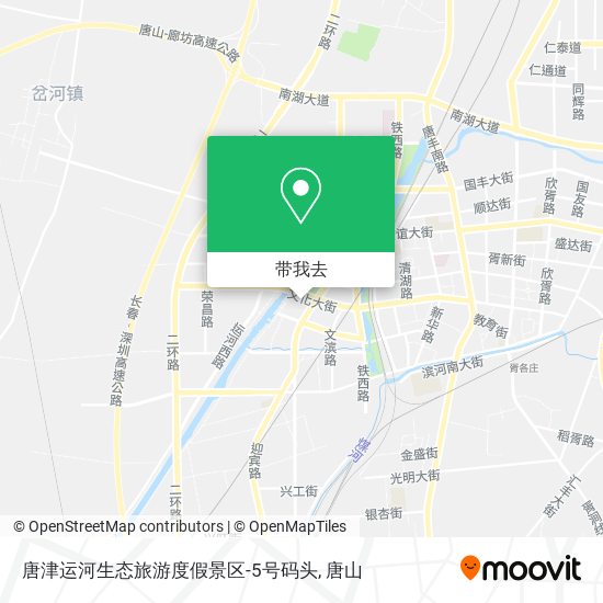 唐津运河生态旅游度假景区-5号码头地图