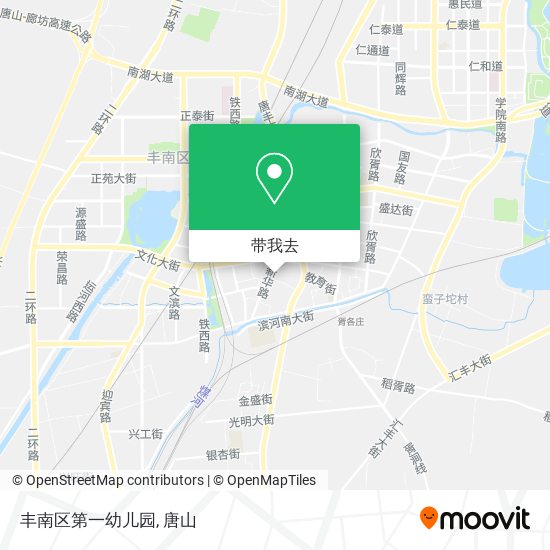 丰南区第一幼儿园地图
