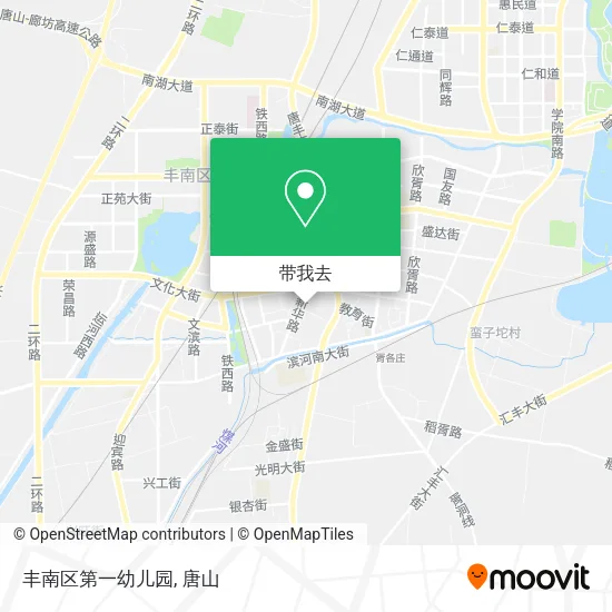 丰南区第一幼儿园地图