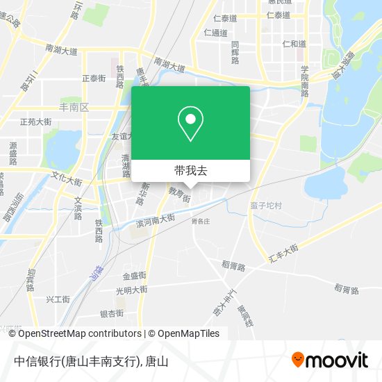中信银行(唐山丰南支行)地图