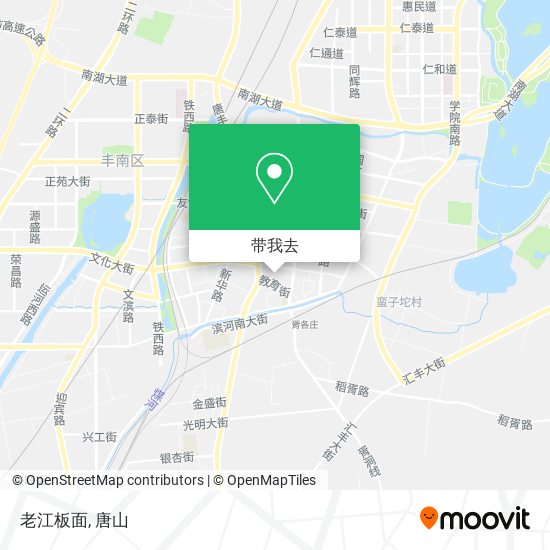 老江板面地图