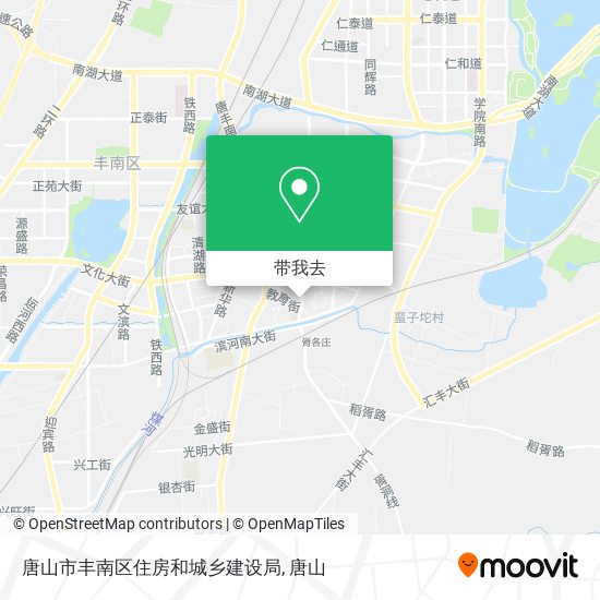 唐山市丰南区住房和城乡建设局地图