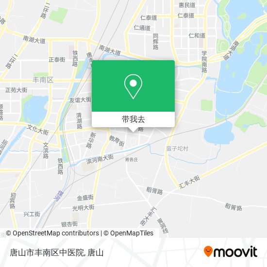 唐山市丰南区中医院地图