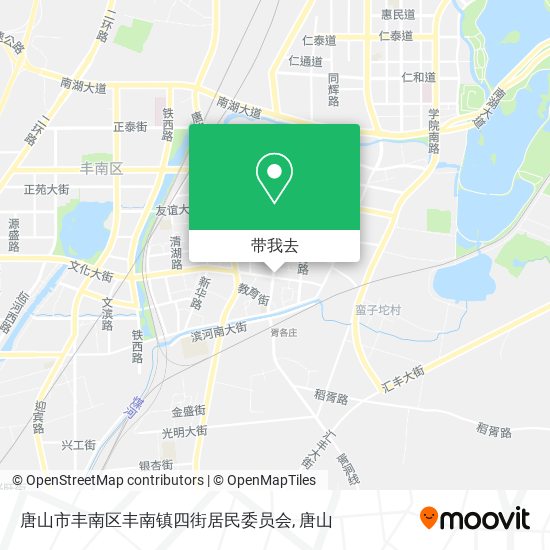 唐山市丰南区丰南镇四街居民委员会地图