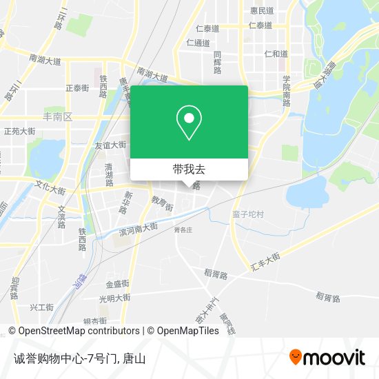 诚誉购物中心-7号门地图