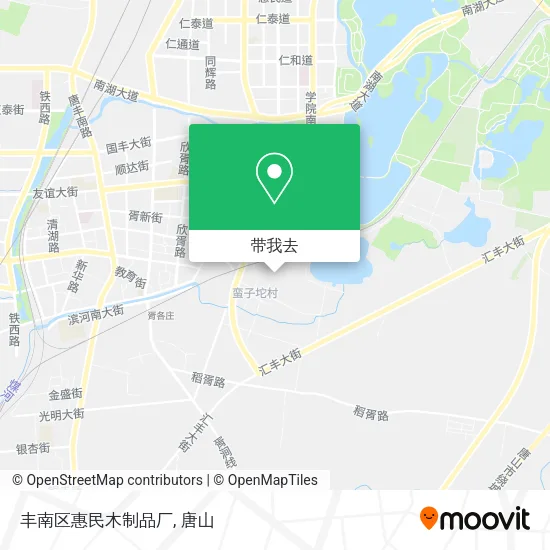 丰南区惠民木制品厂地图