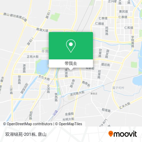 双湖锦苑-201栋地图