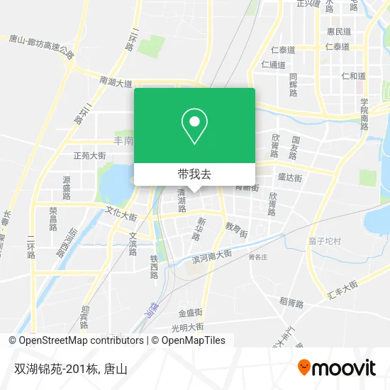 双湖锦苑-201栋地图