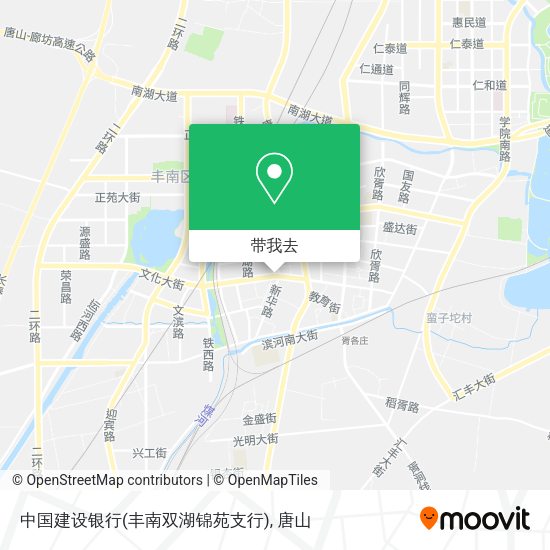 中国建设银行(丰南双湖锦苑支行)地图