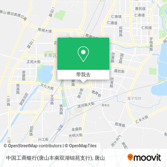 中国工商银行(唐山丰南双湖锦苑支行)地图