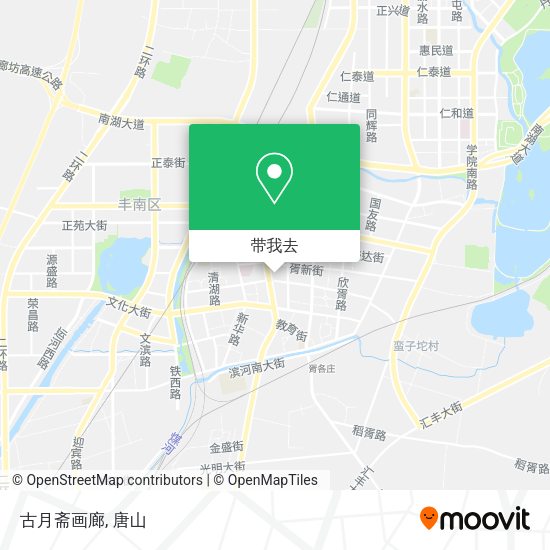 古月斋画廊地图