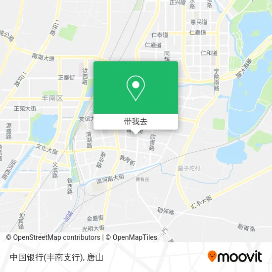 中国银行(丰南支行)地图