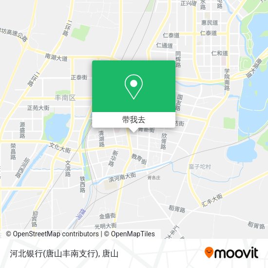 河北银行(唐山丰南支行)地图