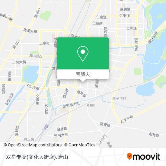 双星专卖(文化大街店)地图