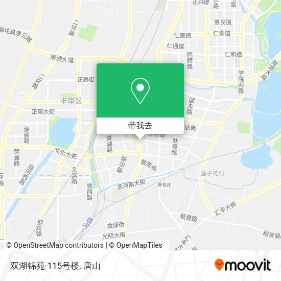 双湖锦苑-115号楼地图