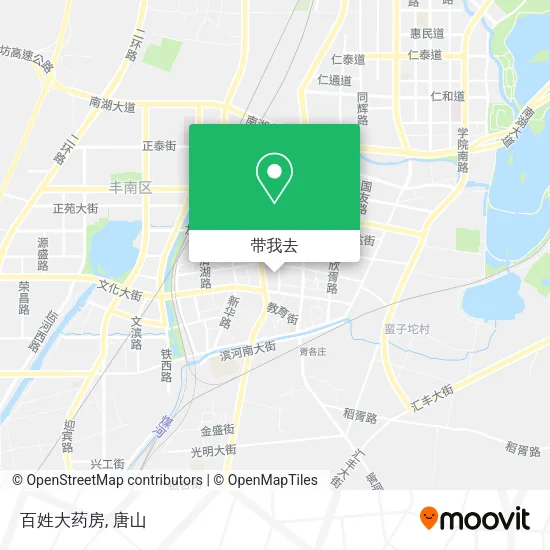 百姓大药房地图