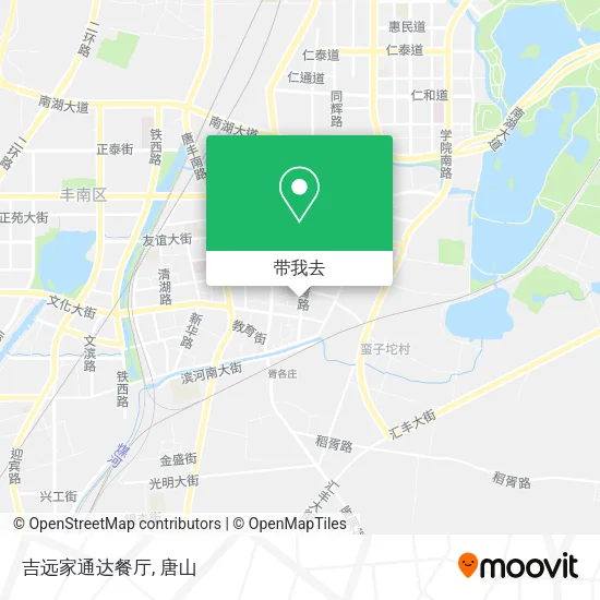 吉远家通达餐厅地图