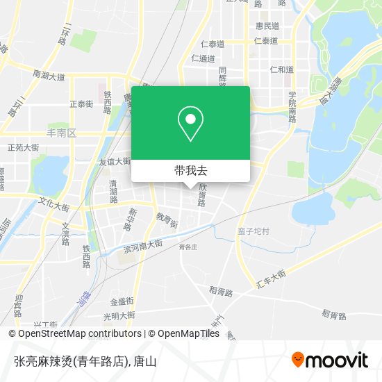 张亮麻辣烫(青年路店)地图