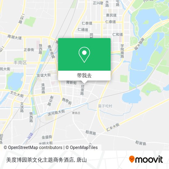 美度博园茶文化主题商务酒店地图
