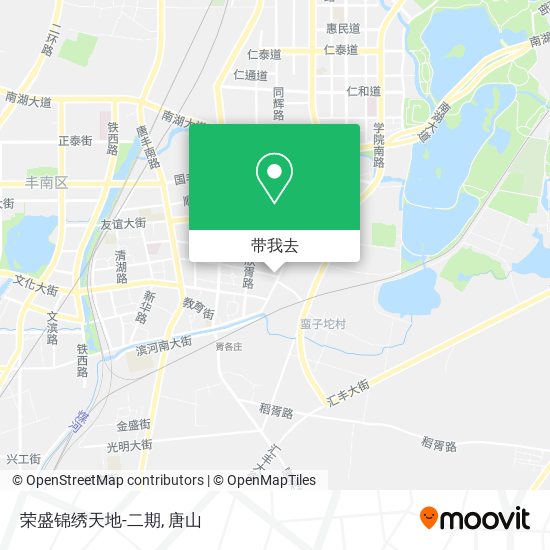 荣盛锦绣天地-二期地图