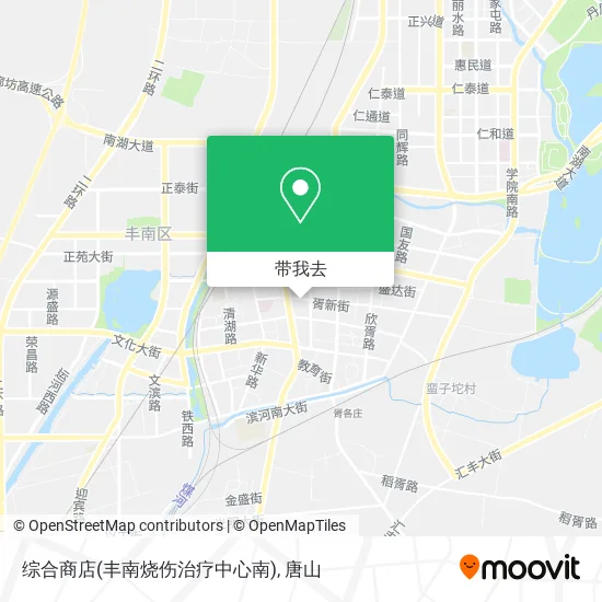 综合商店(丰南烧伤治疗中心南)地图